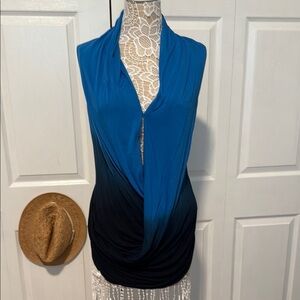 Young Fabulous & Broke Vibrant Blue Top M